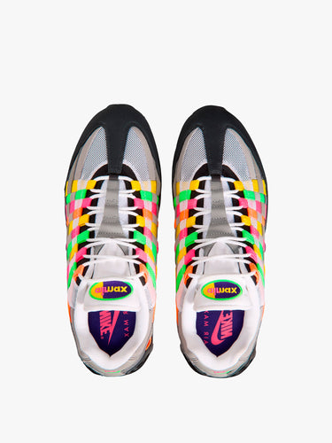 Nike - Air Max 95 OG Woven in White, Purple Dynasty and Pearl Grey