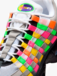 Nike - Air Max 95 OG Woven in White, Purple Dynasty and Pearl Grey