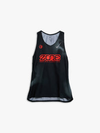 Dri-FIT ADV Running Vest in Black, Smoke Grey and Bright Crimson