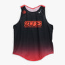 Nike - Women's AeroSwift Dri-FIT Sing NRG in Black, Bright Crimson and Metallic Silver