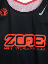 Nike - Women's AeroSwift Dri-FIT Sing NRG in Black, Bright Crimson and Metallic Silver