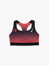 Nike - Women's Swift HS Bra NRG in Black, Bright Crimson and Metallic Silver
