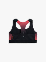 Nike - Women's Swift HS Bra NRG in Black, Bright Crimson and Metallic Silver