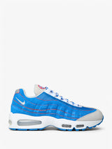Nike - Air Max 95 Big Bubble in Blue Sapphire, White, Light Smoke Grey, Metallic Silver