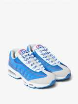 Nike - Air Max 95 Big Bubble in Blue Sapphire, White, Light Smoke Grey, Metallic Silver