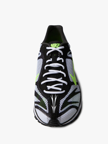 Nike - Nike Zoom Streak 3 Sneakers in White, Volt-Flat Pewter and Black