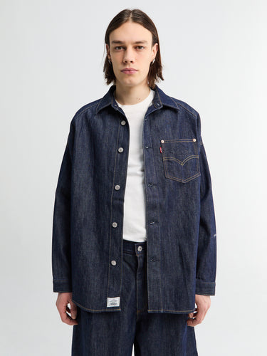Nike - Levi's X Jordan Overshirt Jacket in Indigo
