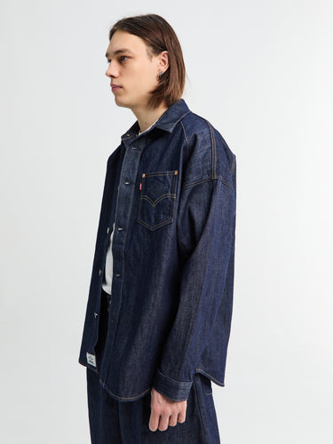 Nike - Levi's X Jordan Overshirt Jacket in Indigo