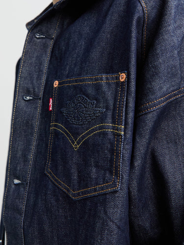 Nike - Levi's X Jordan Overshirt Jacket in Indigo