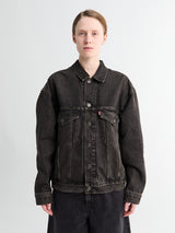 Nike - Levi's X Jordan Type III Trucker Jacket in Black