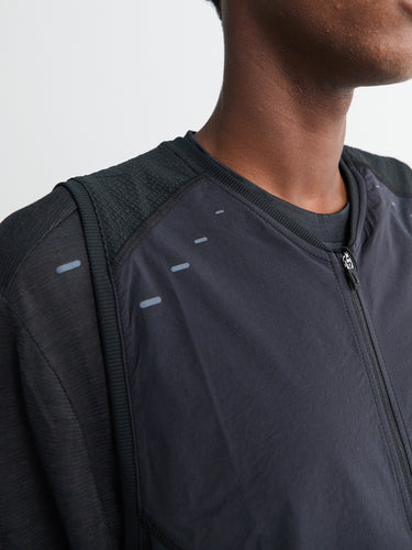 Nike - Dry-Fit ADV Run Utility Vest in Black and Black Reflective