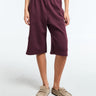 Nike - Shorts in Burgundy Crush and Sail