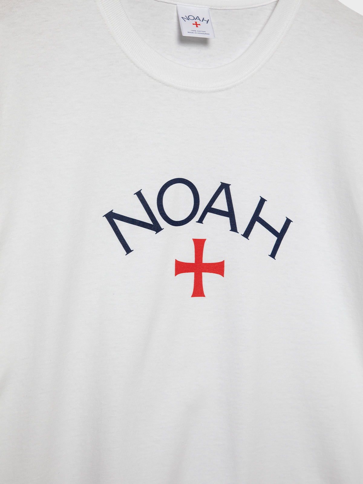 Noah - Core Logo T-Shirt in White