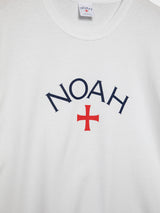 Noah - Core Logo T-Shirt in White