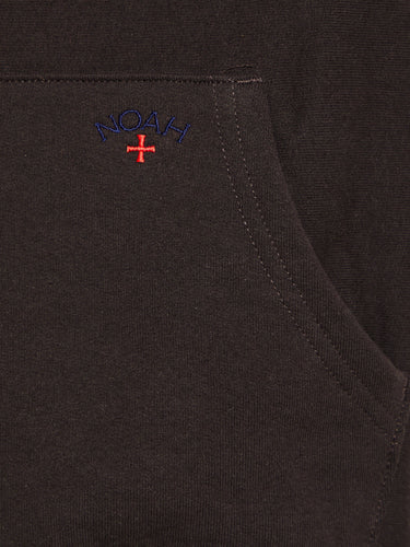 Noah - Classic Hoodie in Dark Brown