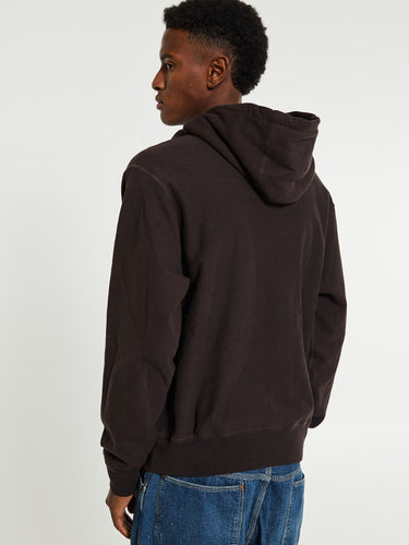Noah - Classic Hoodie in Dark Brown