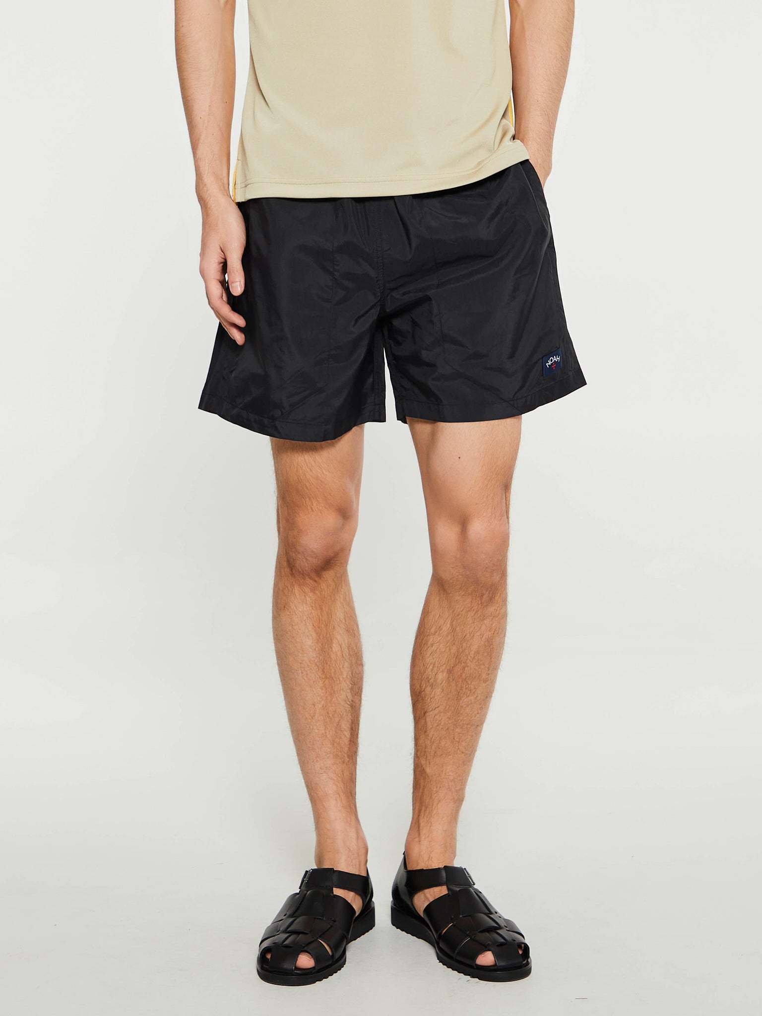 Noah - Core Swim Trunk in Black