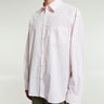 Noah - Oversized Poplin Shirt in Light Pink