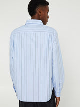 Noah - Oxford Shirt in Blue, Tan and Navy