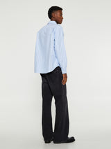 Noah - Oxford Shirt in Blue, Tan and Navy