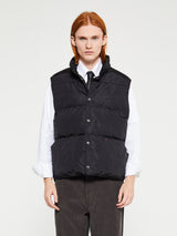 Noah - Puffer Vest in Black