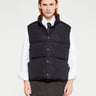 Noah - Puffer Vest in Black