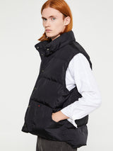 Noah - Puffer Vest in Black