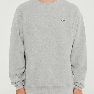 Noah - Classic Crewneck Sweatshirt in Heather Grey