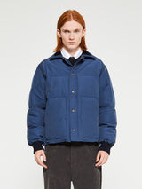 Noah - Quilted Puffer Jacket in Navy