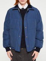 Noah - Quilted Puffer Jacket in Navy