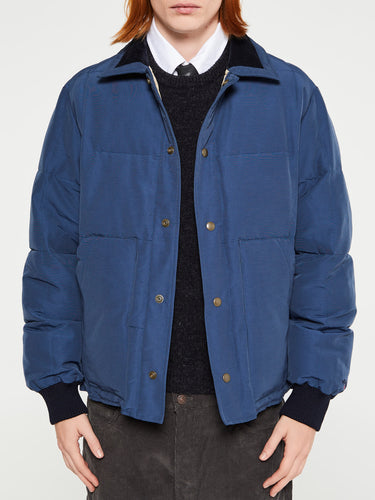 Noah - Quilted Puffer Jacket in Navy