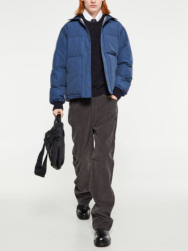 Noah - Quilted Puffer Jacket in Navy