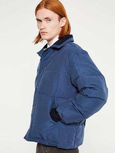Noah - Quilted Puffer Jacket in Navy