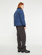 Noah - Quilted Puffer Jacket in Navy