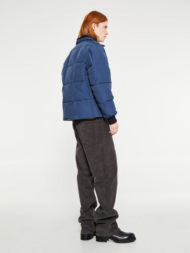 Noah - Quilted Puffer Jacket in Navy