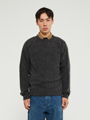 Noah - Classic Shetland Sweater in Oxford