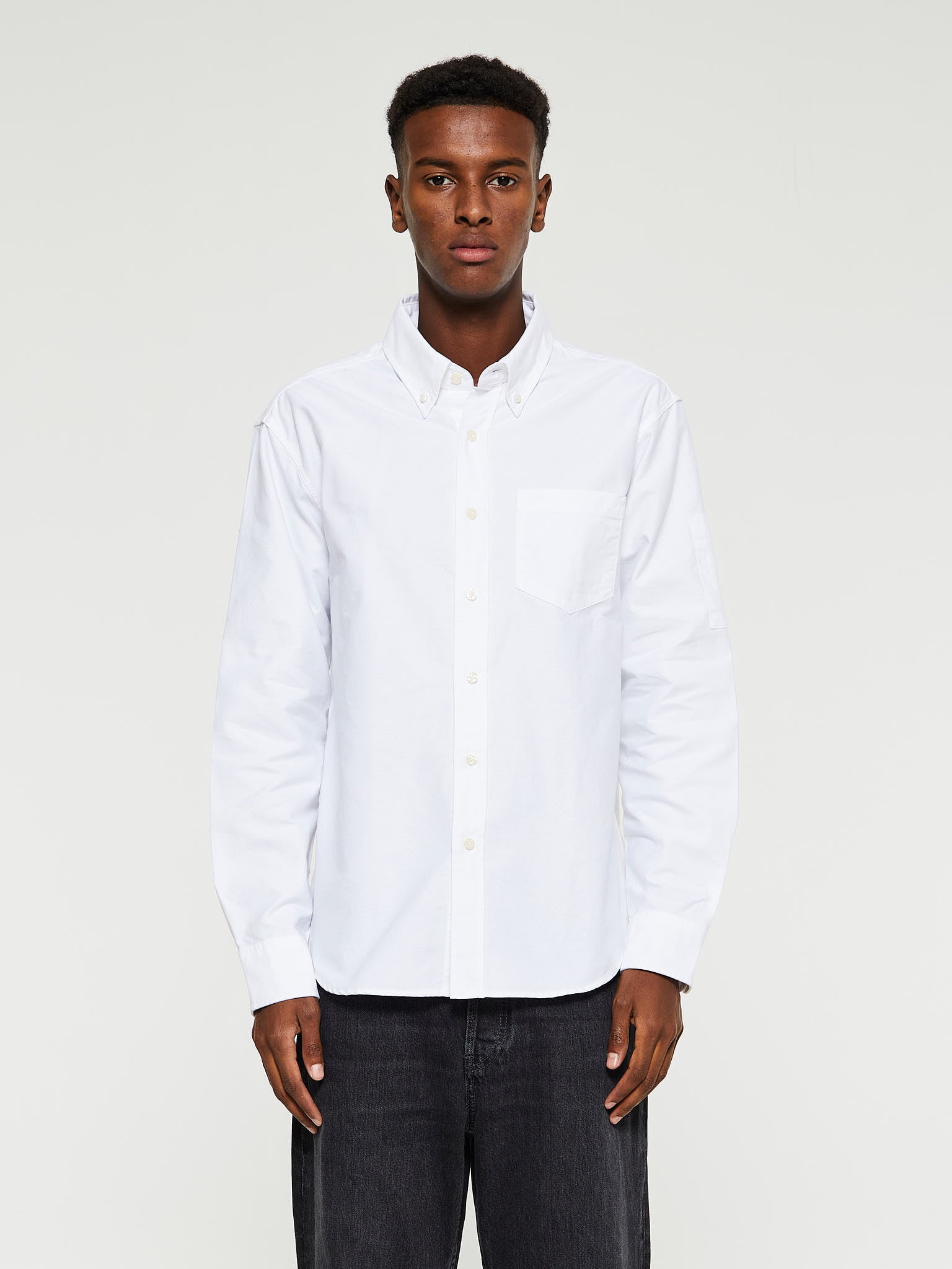 Noah - Oxford Shirt in White