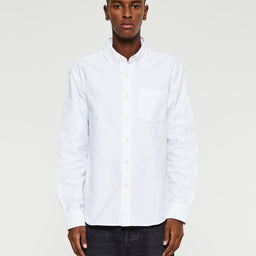 Noah - Oxford Shirt in White