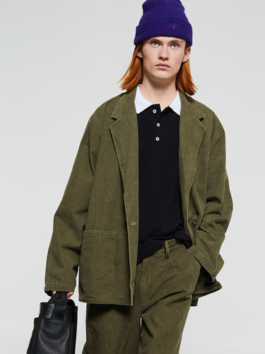 Noah - Summer's Polo Shirt in Black and White