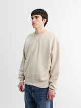 Norse Projects - Kulhuse Cotton Linen Loopback Sweatshirt in Natural