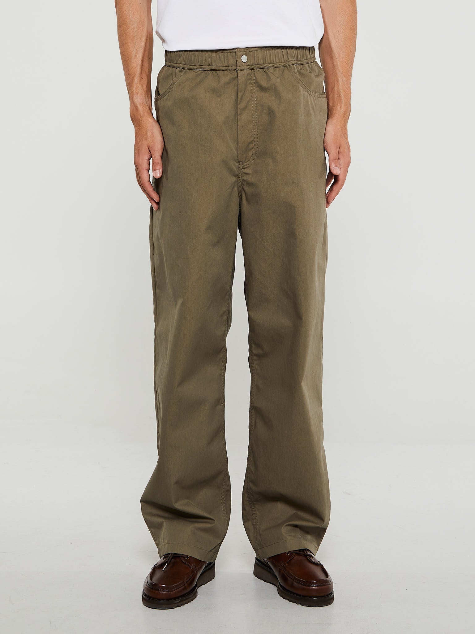 Norse Projects - Ragnar Fine Broken Twill Pants in Sediment Green