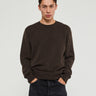 Norse Projects - Standard Merino Lambswool Sweater in Brown