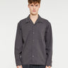 Norse Projects - Carsten Solotex Twill Shirt in Battleship Grey