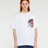 Norse Projects - Simon Loose Organic Brush Stroke T-Shirt in White