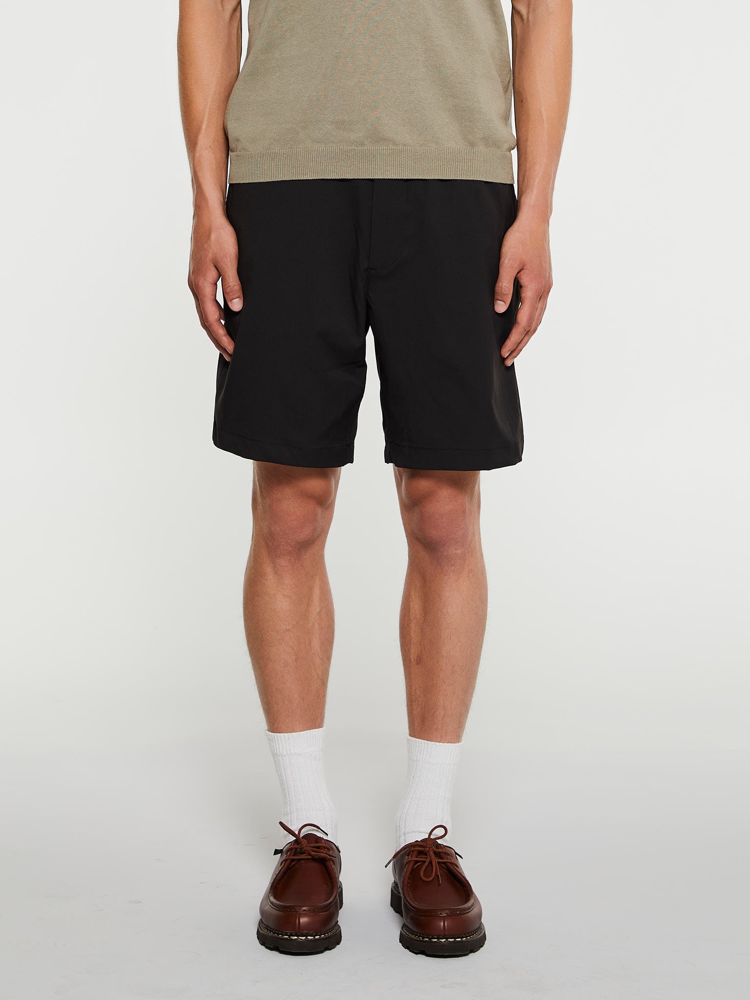 Ezra Solotex Shorts in Black