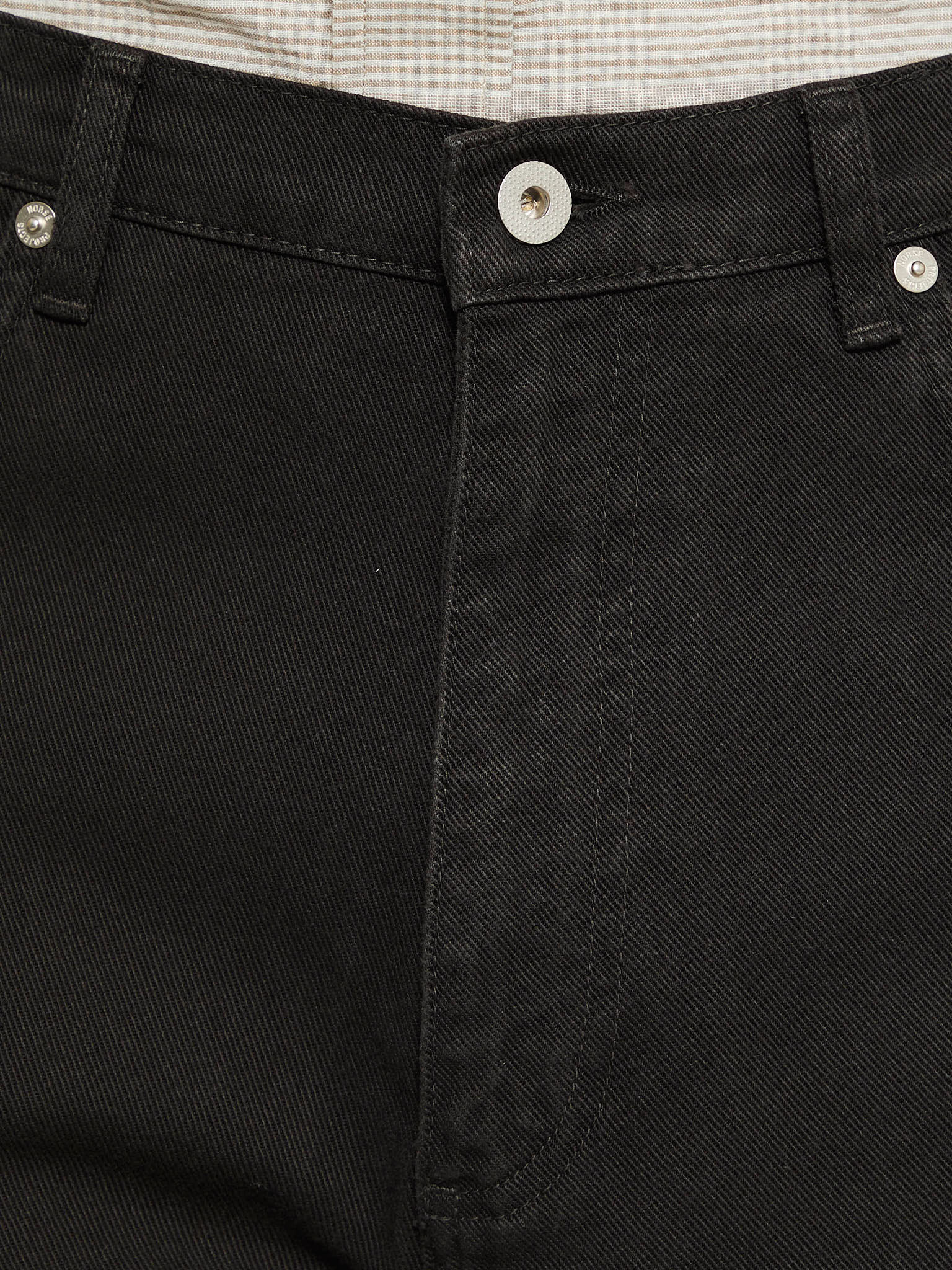 Norse Projects - Mogens Relaxed 5 Pocket Heavy Twill Pants in Black