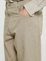 Norse Projects - Mogens Relaxed 5 Pocket Heavy Twill Pants in Clay