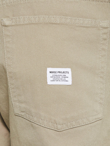 Norse Projects - Mogens Relaxed 5 Pocket Heavy Twill Pants in Clay