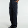 Norse Projects - Ragnar Cotton Wool Twill Trousers in Dark Navy