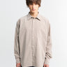 Norse Projects - Ole Oversized Poplin Check Shirt in Walnut